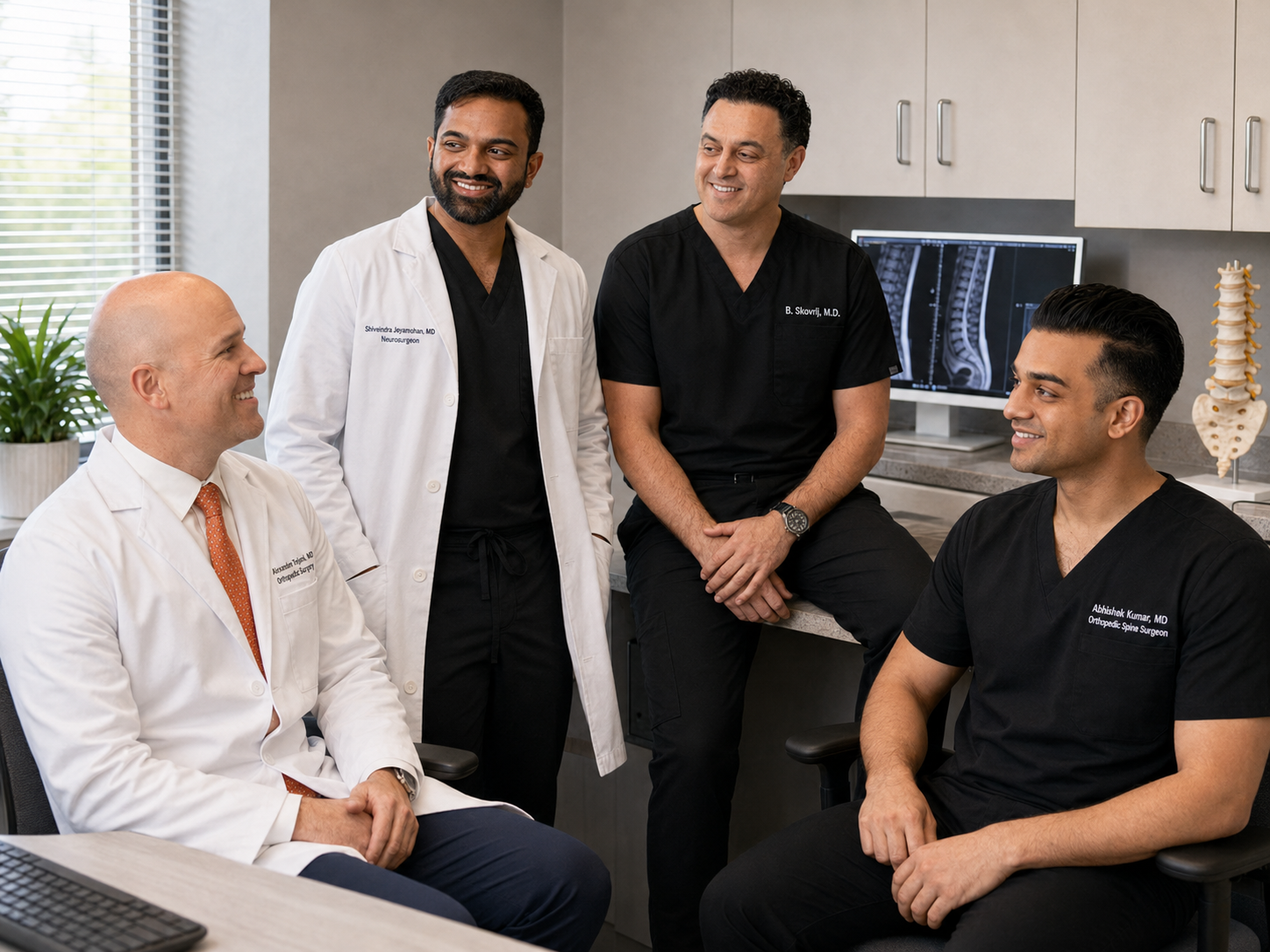 Spine and orthopedic surgeons in Comprehensive Pain Solutions of New Jersey