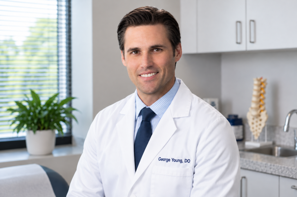 Dr. George Young, board-certified interventional pain medicine physician at Comprehensive Pain Solutions of New Jersey.